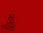 Toddler Crawling  PowerPoint Background