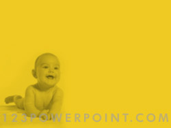 Toddler Crawling  powerpoint background