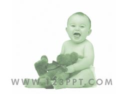 Happy Baby powerpoint background