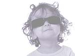 Blind Child PowerPoint Background