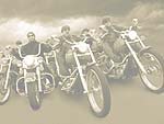 Motorcycle Riders PowerPoint Background