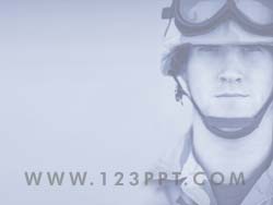 US Marine Military Soldier powerpoint background