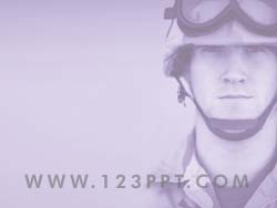 US Marine Military Soldier powerpoint background