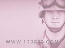 US Marine Military Soldier powerpoint background