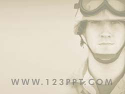 US Marine Military Soldier powerpoint background