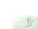 Beach Walk PowerPoint Background