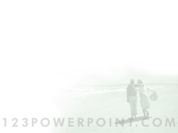 Beach Walk powerpoint background