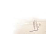 Beach Walk PowerPoint Background