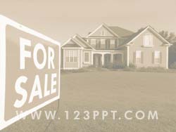 House For Sale powerpoint background