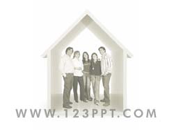 Family Home powerpoint background