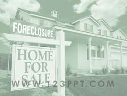 Foreclosure powerpoint background