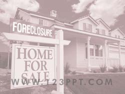 Foreclosure powerpoint background