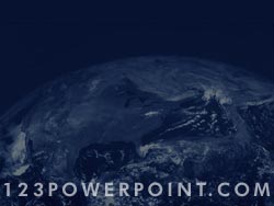 Earth From Space powerpoint background