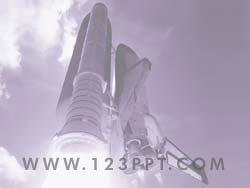 Space Shuttle powerpoint background
