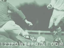 Soccer Tackle powerpoint background