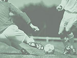 Soccer Tackle PowerPoint Background