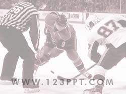 Ice Hockey powerpoint background