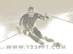 Ski powerpoint background