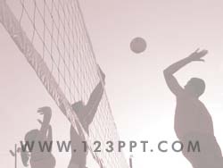 Volleyball powerpoint background