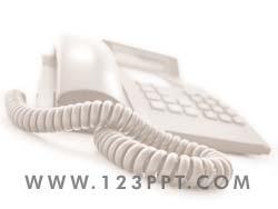 Telephone powerpoint background