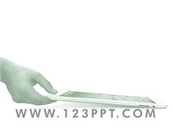 Tablet Computing powerpoint background