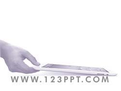 Tablet Computing powerpoint background