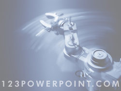 Robotics and Automation powerpoint background