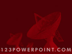Communication Satellites powerpoint background