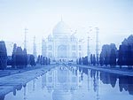 Taj Mahal India PowerPoint Background