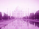 Taj Mahal India PowerPoint Background