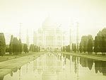 Taj Mahal India PowerPoint Background