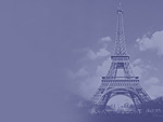 Eiffel Tower Paris PowerPoint Background