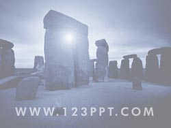 Stonehenge Ruins powerpoint background