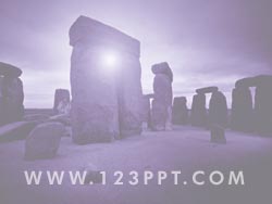 Stonehenge Ruins powerpoint background