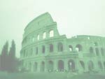 Colosseum in Rome PowerPoint Background