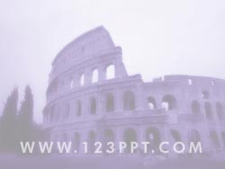 Colosseum in Rome powerpoint background