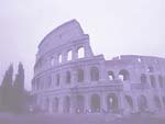 Colosseum in Rome PowerPoint Background