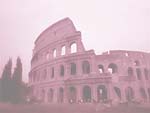 Colosseum in Rome PowerPoint Background