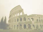 Colosseum in Rome PowerPoint Background