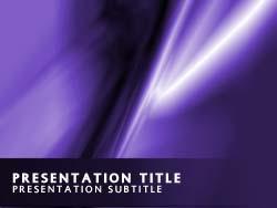 Abstract Silk  Title Master slide design