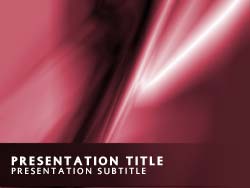 Abstract Silk  Title Master slide design