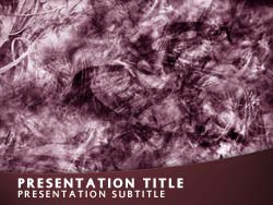 Abstract Title Master slide design