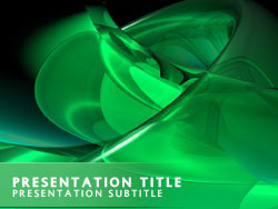 Abstract Gel Title Master slide design