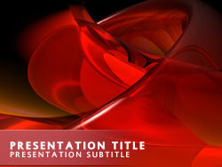 Abstract Gel Title Master slide design