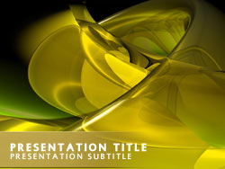 Abstract Gel Title Master slide design