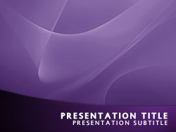 Abstract Folds Title Master slide design