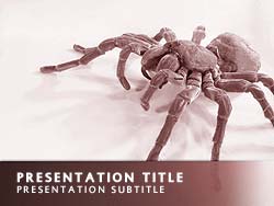 Spider Title Master slide design