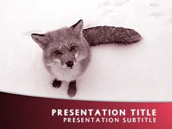 Fox Title Master slide design