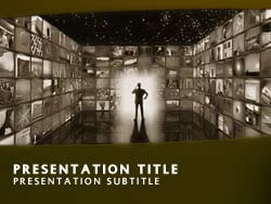 Choose a TV Channel Title Master slide design
