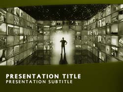 Choose a TV Channel Title Master slide design